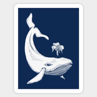 Underwater Whale Sticker